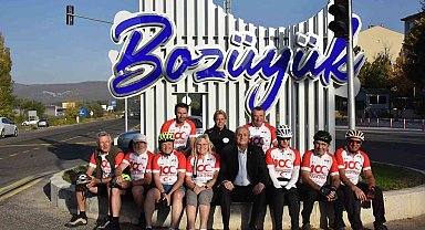 Bozüyük 100'üncü yıl yürüyüşlerinin durak noktası oldu