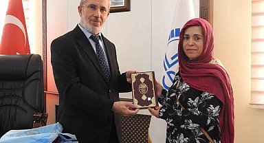 Brezilyalı kadın Kilis'te Müslüman oldu