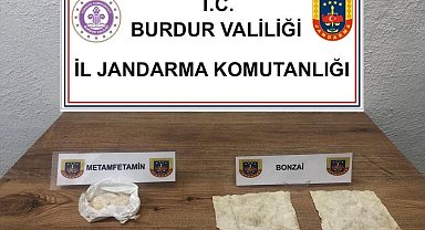 Burdur'da jandarmanın uyuşturucu operasyonunda 1 şüpheli tutuklandı