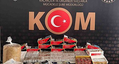 Burdur'da kaçak sigara operasyonunda 4 bin 596 adet doldurulmuş makaron ele geçirildi