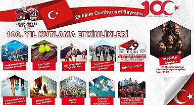 Burhaniye'de 100. yıla yakışır kutlama programı