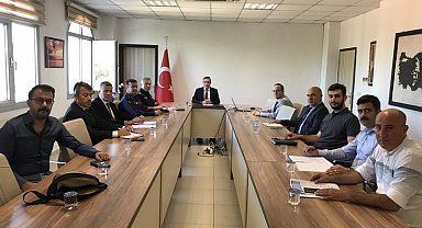 Burhaniye'de İlçe Spor Güvenlik Kurulu toplandı