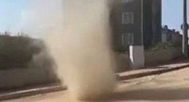 Bursa'da meydana gelen hortum korkuttu