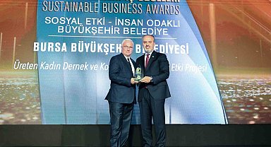 Bursa'ya 'Sürdürülebilirlik' ödülü