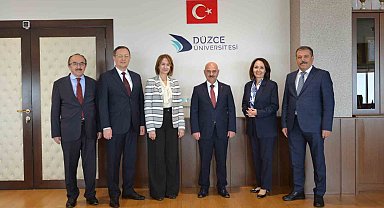 Büyükelçiler Düzce Üniversitesinde