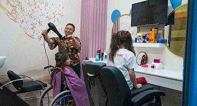 Büyükşehir Engelsiz Yaşam Merkezi'nde sevgi makası birimi açıldı