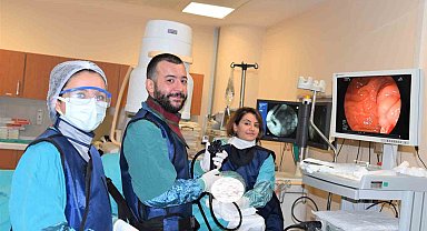 Çanakkale'de safra kesesindeki taş ERCP yöntemiyle ameliyatsız olarak alındı