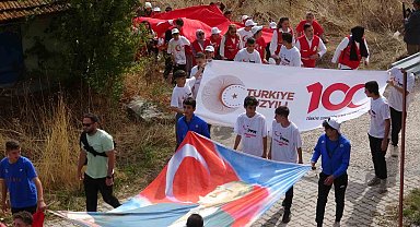 Çankırı'da 14. İstiklal Yolu Yürüyüşü yapıldı