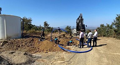 Çelikli Mahallesi'nin içme suyu hattı yenileniyor