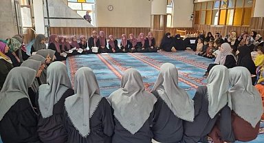 Çermik'te bayanlara yönelik Mevlid-i Nebi programı düzenlendi
