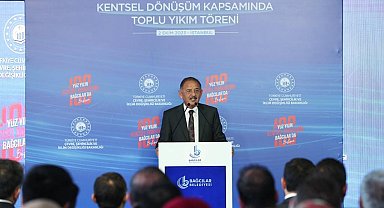 Çevre, Şehircilik ve İklim Değişikliği Bakanı Özhaseki: "Hazine arsalarını kentsel dönüşümde değerlendireceğiz"