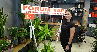 Çiçekçilerde 100. yıl bereketi