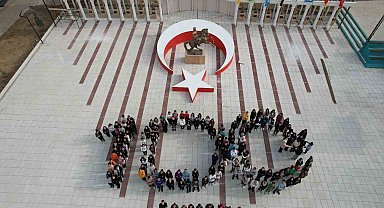 Çiçekdağı ilçesinde Neşet Ertaşlı 100. yıl koreografisi