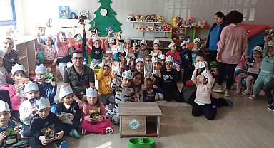 Çocuklara hayvan sevgisi anlatıldı