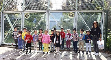 Çocuklara hayvan sevgisi aşılandı