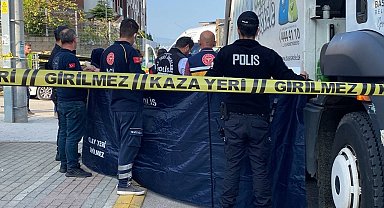 Çöp kamyonunun çarptığı yaşlı kadın hayatını kaybetti