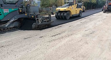 Çorum Belediyesinden Laçin'e bin 500 ton asfalt