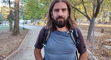 Covid-19'dan vefat eden annesinin anısına Fransa'dan yürüyüşe başlayan Etemoğlu Türkiye'ye ayak bastı