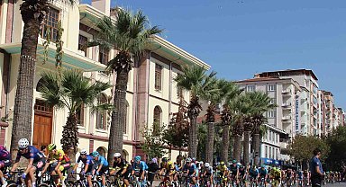 Cumhurbaşkanlığı Bisiklet Turu Manisa ayağı geçildi