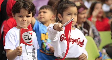 Cumhuriyet 100'üncü yılı okullarda coşku ile kutlandı