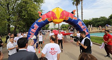 Cumhuriyet için koş Akdeniz etkinliği gerçekleştirildi