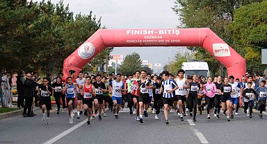 Cumhuriyet koşusu yapıldı