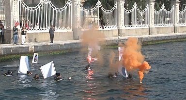 Cumhuriyet tarihinin en büyük dalışı Dolmabahçe'de gerçekleşti