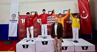 Cumhuriyet'in 100. kuruluş yıldönümünde 400 sporcu mücadele etti