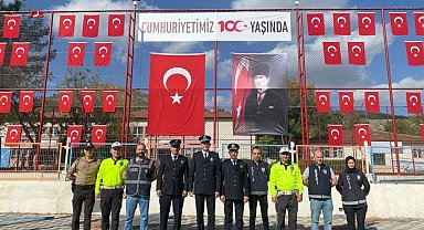 Cumhuriyet'in 100. yılında 100 bayrak çalışması