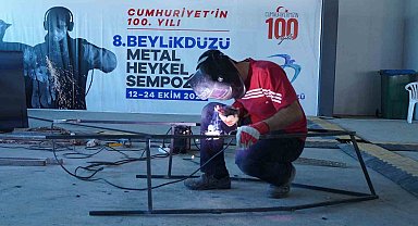 Cumhuriyet'in 100'üncü yılı etkinlikleri Heykel Sempozyumu ile başladı