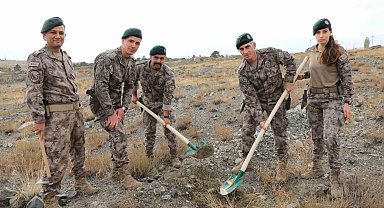 Cumhuriyetin 100'ncü yılında 100 fidan toprakla buluştu