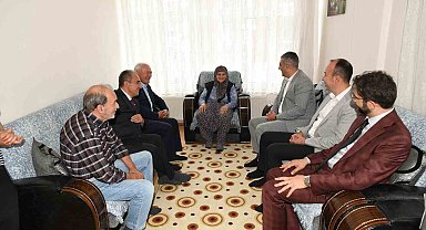 Cumhuriyetin 100'ncü yılında, 100 yaşında olan vatandaşlar ziyaret edildi