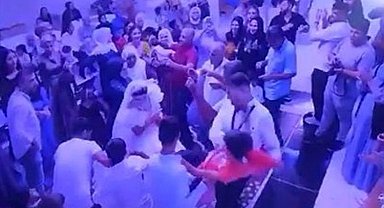 Damat para kapmak isteyen çocuğu fırlattı