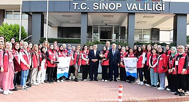 Damla gönüllüleri Sinop'ta