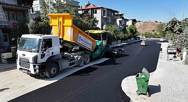 Denizli Büyükşehir'in asfalt seferberliği sürüyor