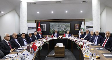 Denizli OSB, OSBÜK yönetim kurulunu ağırladı