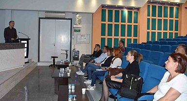 Denizli OSB'de su ayak izi eğitimi gerçekleştirildi