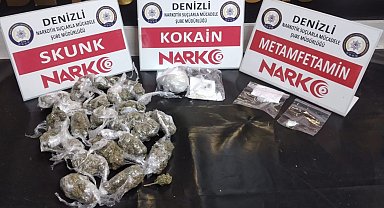 Denizli'de 18 zehir taciri tutuklandı