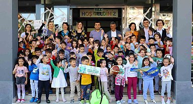 Denizli'de 27 okul 2655 kilo atık pil topladı