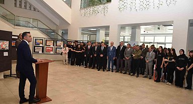 Denizli'de Cumhuriyetimizin 100. Yılı Resim Sergisi başladı