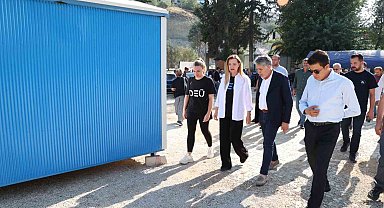 DEÜ, Hatay'da Dokuz Eylül Çarşı Yaşam Alanını kurdu