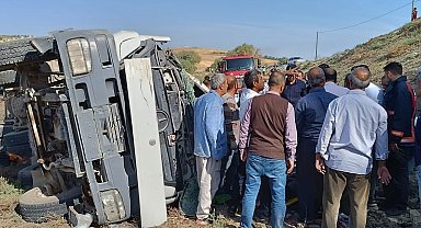 Devrilen beton mikserinin sürücüsü öldü