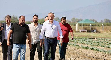 Didim'de kış sebzelerinin ekimine başlandı