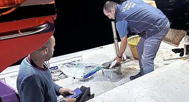 Didim'de su ürünlerine gece denetimi