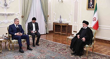 Dışişleri Bakanı Fidan, İran Cumhurbaşkanı Reisi ile bir araya geldi