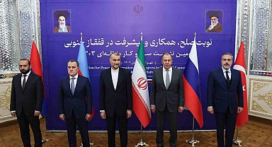 Dışişleri Bakanı Fidan, Tahran'da Güney Kafkasya toplantısına katıldı