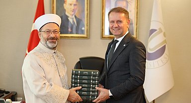 Diyanet İşleri Başkanı Erbaş ODÜ'de