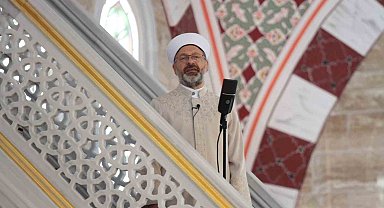 Diyanet İşleri Başkanı Erbaş: "İsrail, Gazze'yi dünyanın en büyük açık hava hapishanesine dönüştürdü"