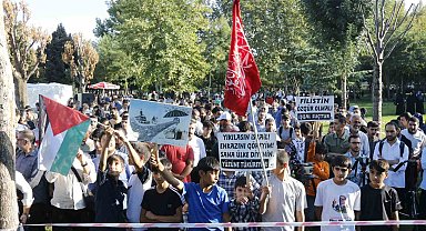 Diyarbakır'da Filistinlilere destek çağrısı