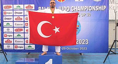 Diyarbakırlı sporcu, Kuzey Makedonya'dan altın madalyayla döndü